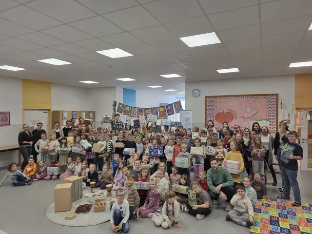 Die Volksschule Maria Lankowitz tat sich mit großem Engagement hervor. | Foto: Round Table 44 Lipizzanerheimat