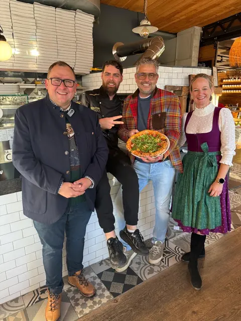 Ronald Eichenauer, Dani Raffa, Matthias Hinterberger und Franziska Gastberger. | Foto: Berau