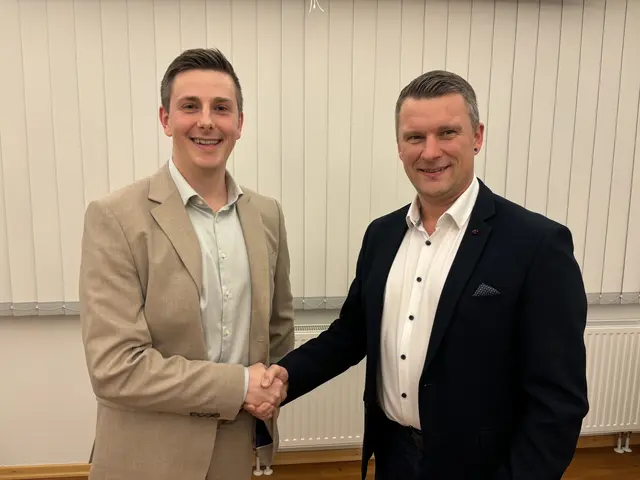 Bürgermeister Florian Hutter und Vizebürgermeister Markus Moldaschl (r.) | Foto: Daniel Schmidt