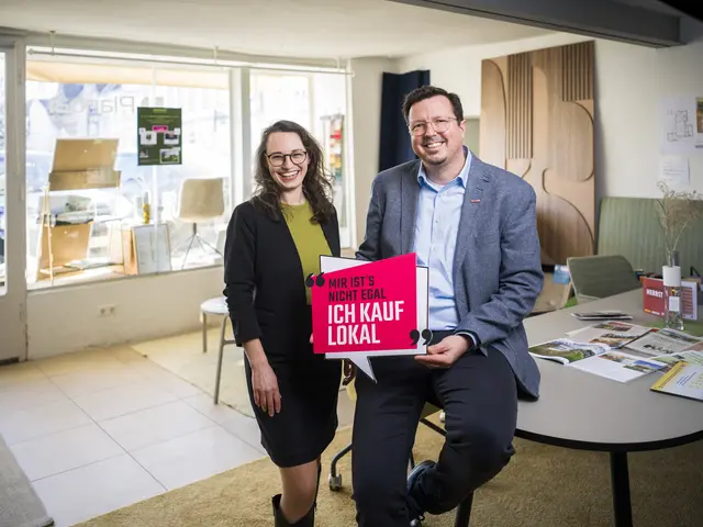 Verne Mann von der Wirtschaft Langenlois, Holger Zmeck-Lang (WKNÖ Krems) | Foto: Robert Herbst PoV