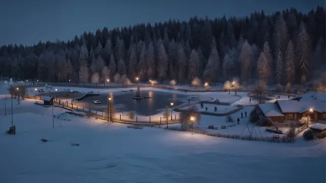 Der neue Ice Park in Umhausen lädt als stimmungsvoller Aktiv-Treffpunkt ein. | Foto: Ötztal Tourismus / Realice Leitner Intercom