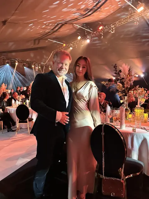 Leiter der Drehbuchklausur Sebastian Andrae mit Lebensgefährtin.