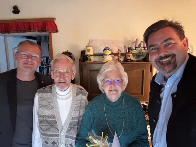 Helga und Heinz Koranda freuten sich über ihren 65. Hochzeitstag | Foto: Stadtgemeinde Purkersdorf