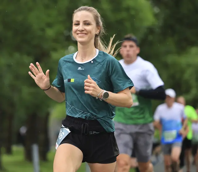 Laufen macht glücklich. | Foto: GEPA