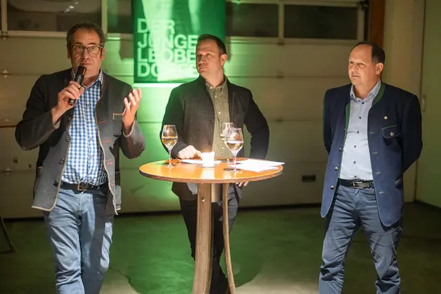 Wolfgang Pöltl, Reinhard Dungel, Anton Rauscher. | Foto: Christian Husar