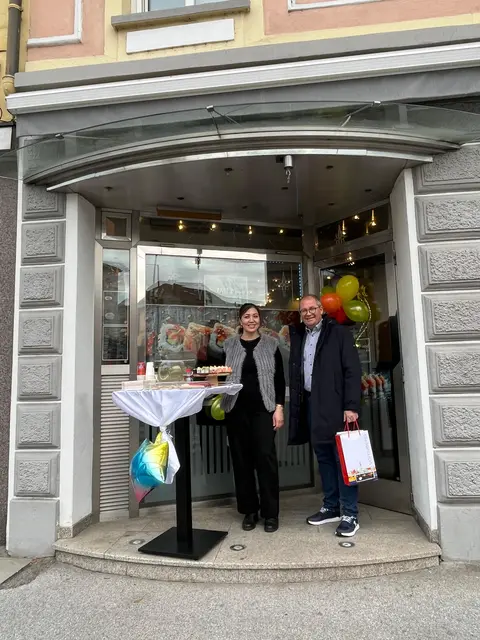 Am Hauptplatz 34 werden ab sofort verschiedene Speisen serviert. | Foto: Rueß/Stadtgemeinde Voitsberg