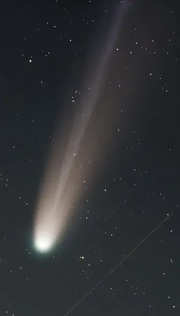 Der Komet Lemon | Foto: Günter Kleinschuster