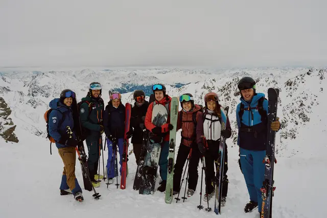 Die Belange der alpinen Sicherheit werden beim SAAC Snow Camp vermittelt. | Foto: SAAC Camp, Fabian Mühleder