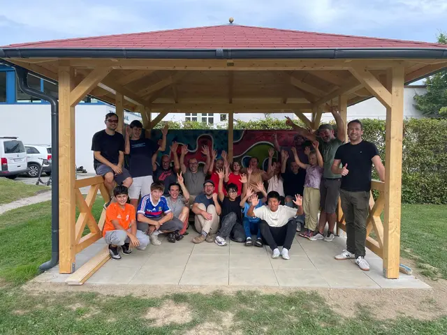 Für die Kids in Aschach an der Donau gibt es seit August einen neuen Treffpunkt.  | Foto: Gemeinde Aschach