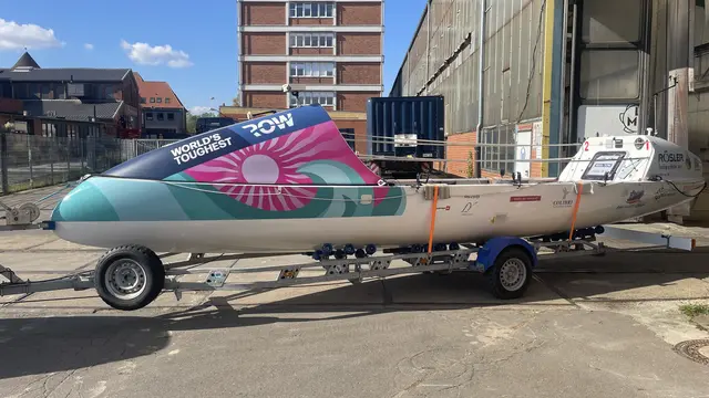 Das Boot wurde bereits anfang Oktober nach La Gomera verschifft.  | Foto: Team Offshoare