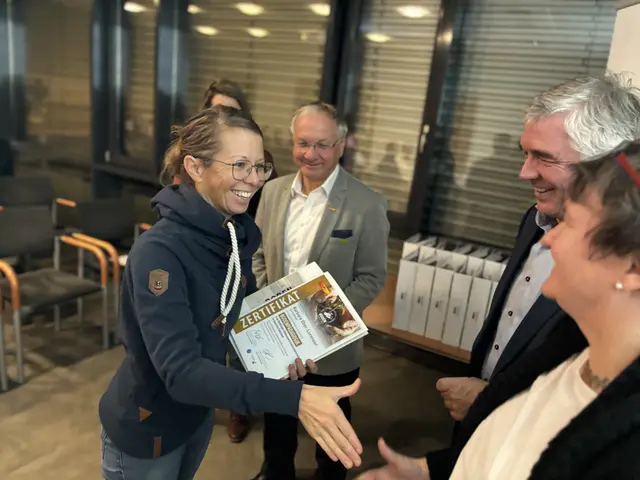 Barbara Ober-Lorenser bei ihrer Zertifikatsverleihung | Foto: MeinBezirk/Gerda Sammer-Schmidt