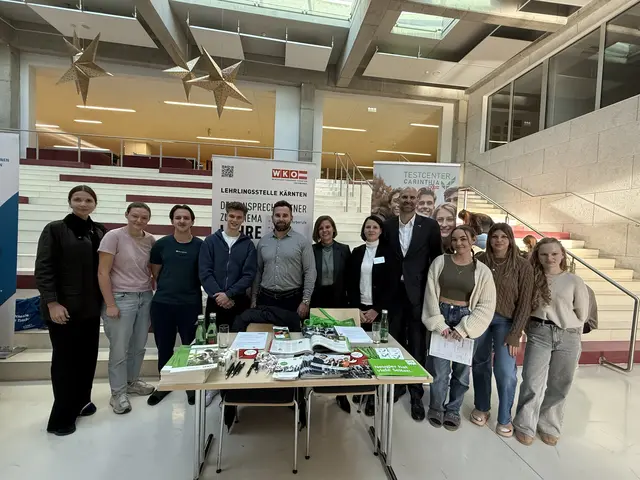 Karrieretag für die zukünftigen Absolventen | Foto: HLW St. Veit