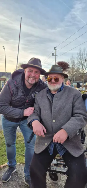 Martin "Mote" Weiss (li.) führte durch den Nachmittag. | Foto: Privat