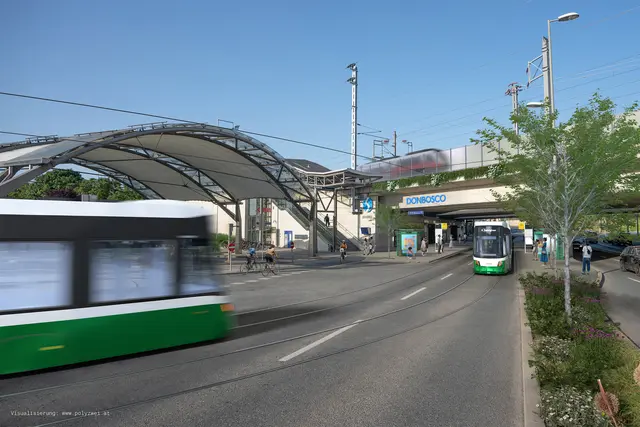 Der Teilabschnitt Süd-West 2 soll den Citypark und Don Bosco an das Straßenbahnnetz anbinden. | Foto: www.polyzwei.at
