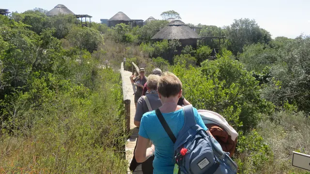 28.10.2025 Ankunft in Garden Route Game Lodge.
