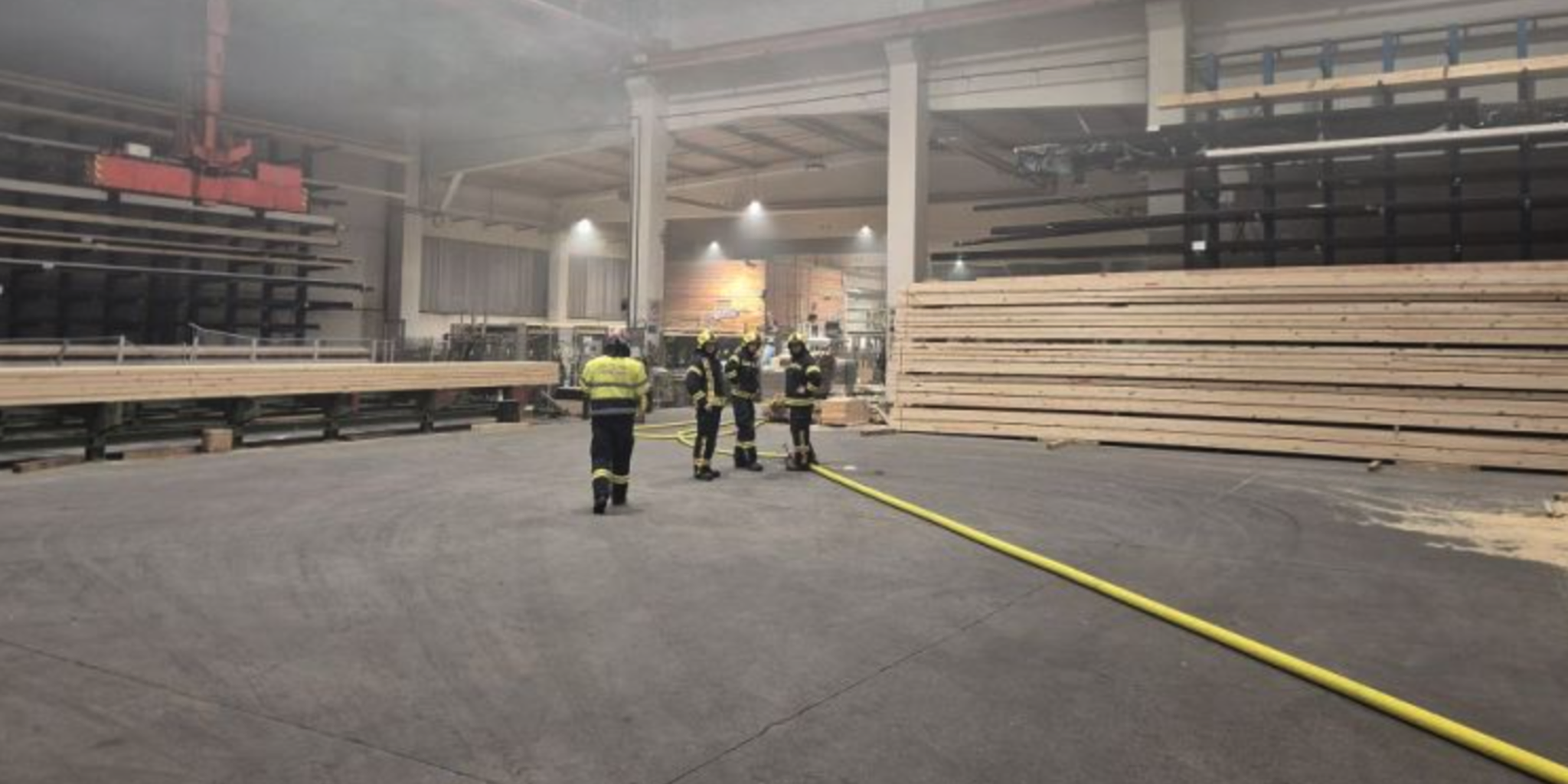 Handlos Tragwein: Brand bei der Firma Handlos rasch unter Kontrolle - Freistadt
