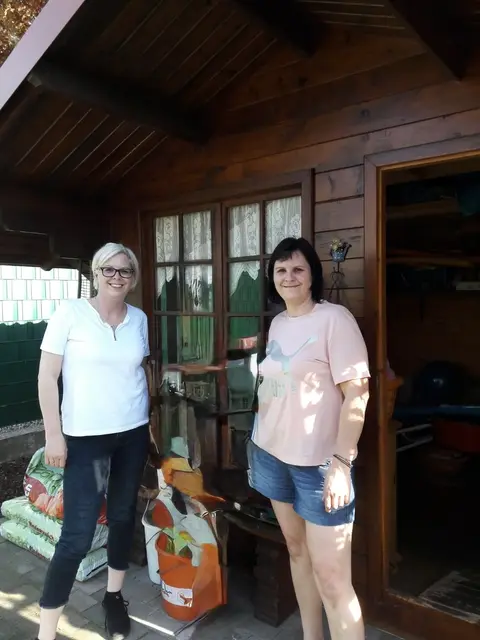Karin und Renate aus Erpersdorf sind mittlerweile verheiratet und haben je einen Sohn und eine Tochter. | Foto: Bichler