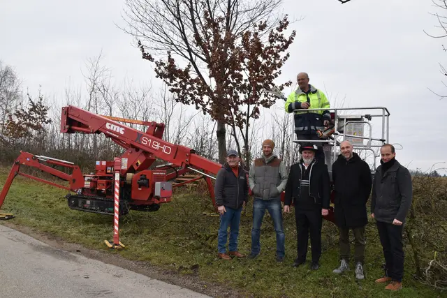 Engelbert Wieser (h.) mit Leopold Reikersdorfer, Manfred Bittner, Andreas Selner, Ronald Würflinger und Johannes Refenner in Schauboden | Foto: Roland Mayr/MeinBezirk Scheibbs