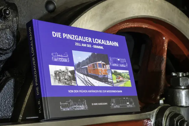 Das Buch "Die Pinzgauer Lokalbahn". | Foto: Knapp