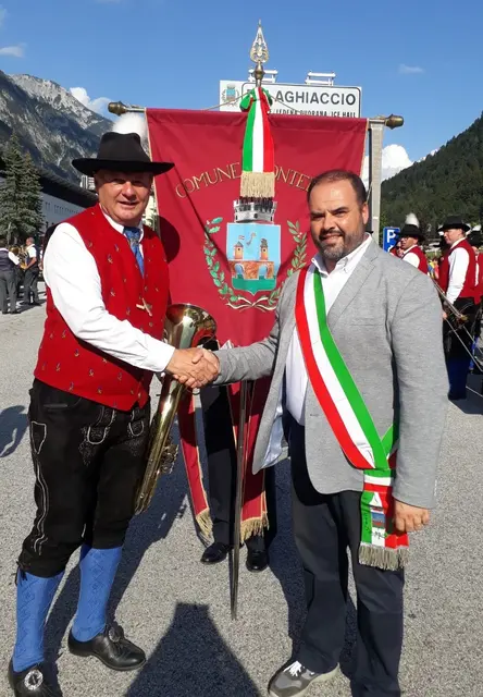 Siegfried Ronacher und Ivan Buzzi | Foto: Gemeinde Pontebba