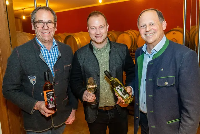 Wolfgang Pöltl, Reinhard Dungel, Anton Rauscher. | Foto: Christian Husar