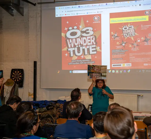 Magdas recycling von der Ö3 Wundertüte