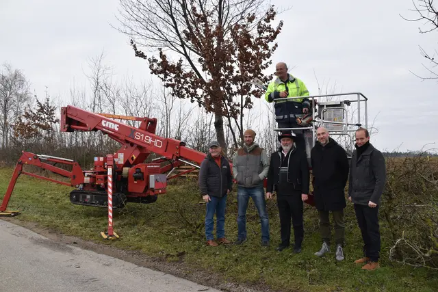 Engelbert Wieser (h.) mit Leopold Reikersdorfer, Manfred Bittner, Andreas Selner, Ronald Würflinger und Johannes Refenner in Schauboden | Foto: Roland Mayr/MeinBezirk Scheibbs