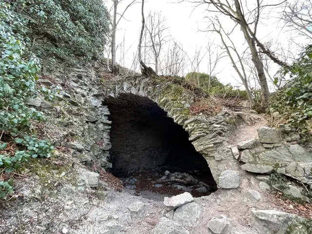 Das Burgfried-Gewölbe der Ruine Scharfeneck. | Foto: Markus König
