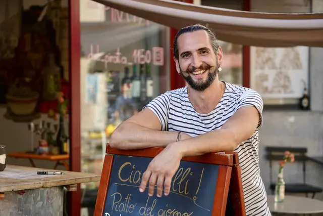 Emanuele Domenico Signorile eröffnete seine zwei italienischen Lokale in Rudolfsheim-Fünfhaus. | Foto: dal pirata