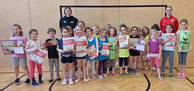 Girls for Goals an der VS Wienerstraße in Brunn am Gebirge. | Foto: VS Wienerstraße Brunn