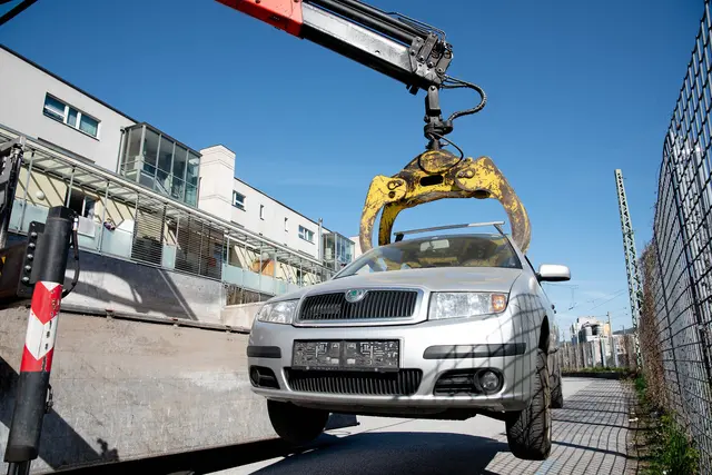Die Stadt Salzburg zieht eine positive Bilanz der diesjährigen Autowrack-Aktion im November.  | Foto: Stadt Salzburg/Escabosa