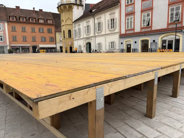 Eine Kunsteisbahn braucht ausreichend Fläche und einen starken Unterbau. | Foto: MeinBezirk/Gerda Sammer-Schmidt