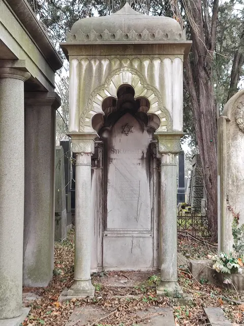 Auf dem Grabstein ist der Davidstern abgebildet... | Foto: I.Wozonig