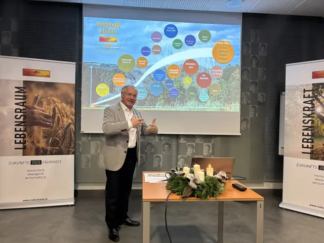 Vulkanland-Obmann Josef Ober gab Einblicke in die Arbeit. | Foto: MeinBezirk/Gerda Sammer-Schmidt