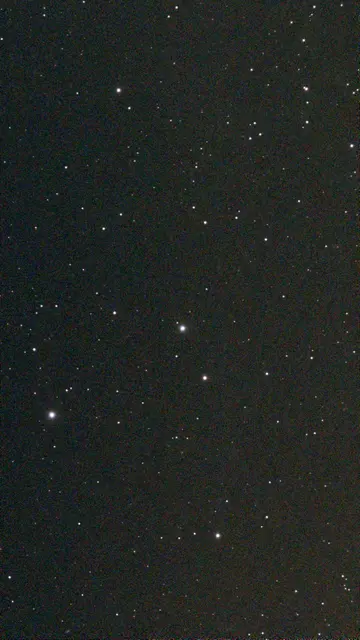 Der Stern in der Mitte ist der Gasriesenplanet | Foto: Günter Kleinschuster