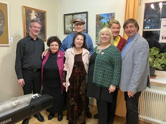 von links nach rechts: Serkan Gürkan, Halina Piskorski, Helmut Bartl, Renate Kargl, Silke Schiemann, Frederick Greene und Franz Spehn | Foto: Petra Stuhlhofer