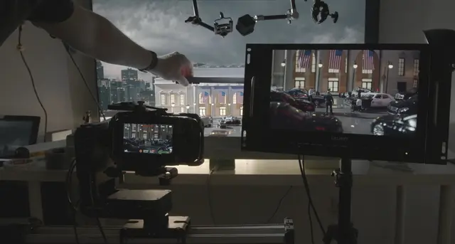 Kleine Motive, große Wirkung: Ein Blick in die Produktion des Trailers für das Computerspiel Call of Duty. | Foto: Wirth