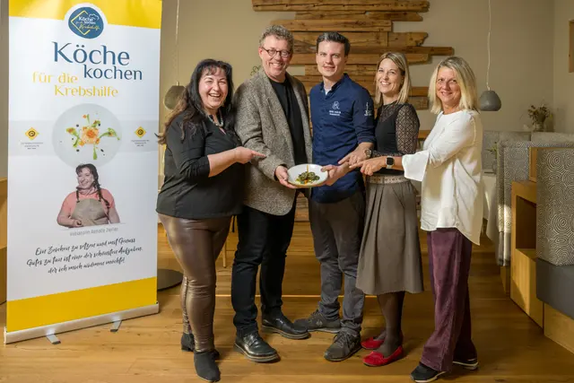 Leckeres aus der Molzbachhof-Küche für die Krebshilfe. | Foto: Rene Strasser
