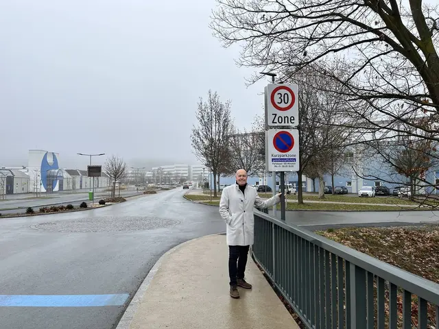 Auf der Informstraße ist ab der Pinkabrücke nur noch Tempo 30 angesagt. | Foto: Stadtgemeinde Oberwart