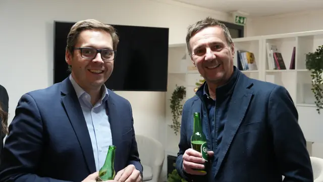 Franz Wieser und Martin Zauner. | Foto: Sabrina Moriggl