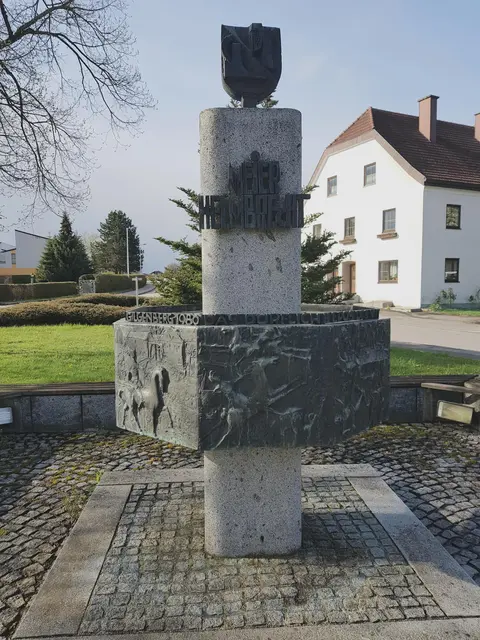 Die Helmbrechtssäule in Gilgenberg. | Foto: Gemeinde Gilgenberg