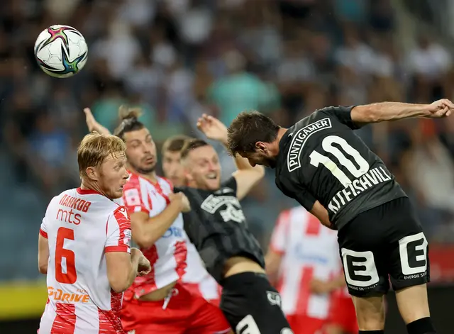 Das letzte Aufeinandertreffen mit den "Crveno-beli" endete Unentschieden. Am Donnerstag ist keine Freundschaftsspiel-Atmosphäre zu erwarten. | Foto: GEPA