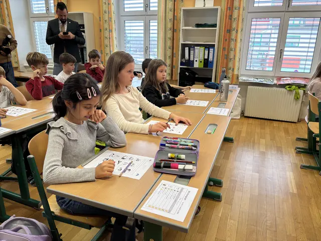 Die Kinder in Groß St. Florian arbeiteten eifrig mit. | Foto: MeinBezirk/Katrin Löschnig