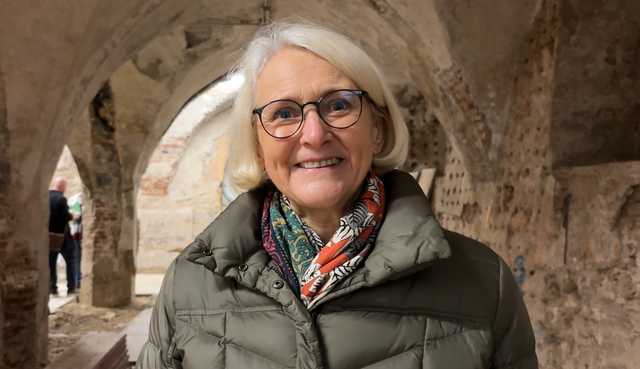 Die Projektverantwortliche des Landes Steiermark, Christine Klug, spricht von einem "ganz wichtigen Moment", weil hier "eine erste zentrale Etappe erfolgreich abgeschlossen wurde". | Foto: MeinBezirk/Antonia Unterholzer