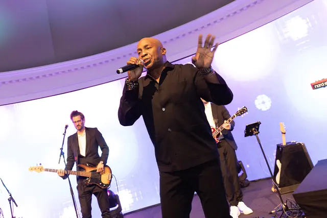 Haddaway live. | Foto: Brot gegen Not