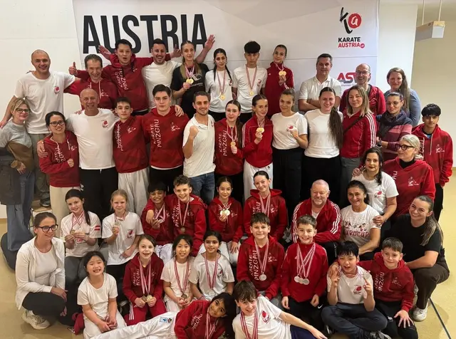 Das Karate Team Pinzgau war besonders erfolgreich.