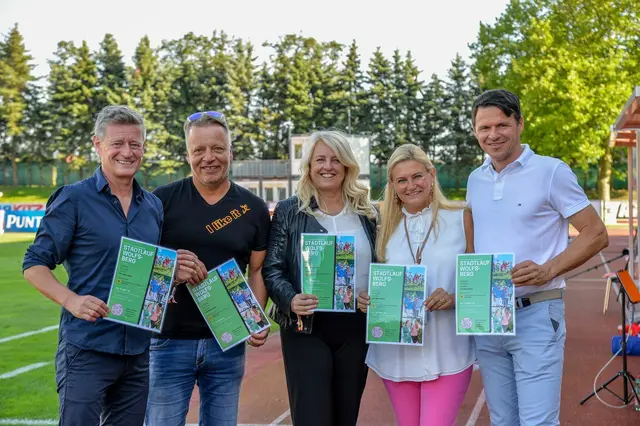 Mario Theissl (2.v.li.) organisiert in Kärnten schon seit einigen Jahren den Wolfsberger Stadtlauf (am Foto) oder den Frauenlauf in Velden.  | Foto: Privat