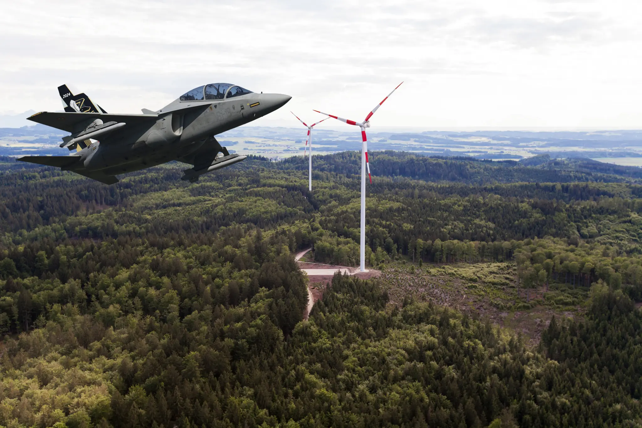 Wegen Tiefflugzone des Bundesheeres : Nur 9 statt 18 Windräder im Kobernaußerwald