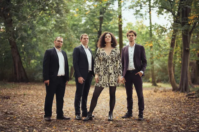 Kein Unbekannter in Nestelbach ist der Pianist Lajos Tóth, mit Musikerkollegen bildet er das Quartett Swing aRound | Foto: privat