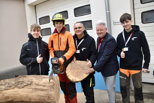 Die Weinbauschule Eisenstadt öffnete ihre Türen für zukünftige Fachkräfte.  | Foto: MeinBezirk/Stefan Schneider